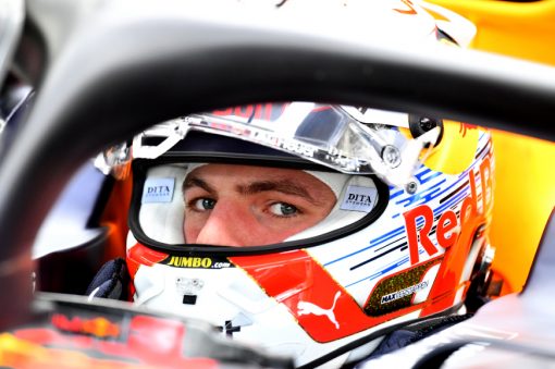 Max Verstappen Helm GP Brazilie 2019