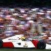 Ayrton Senna McLaren GP Duitsland actie foto 1992
