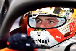 Max Verstappen Helm Foto F1 Test 2020
