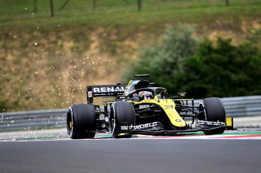 Daniel Ricciardo Renault Vrije Training GP Hongarije 2020