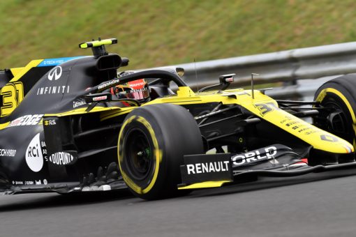 Esteban Ocon Renault Vrije Training GP Hongarije 2020