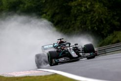 Lewis Hamilton Mercedes Vrije Training GP Hongarije 2020