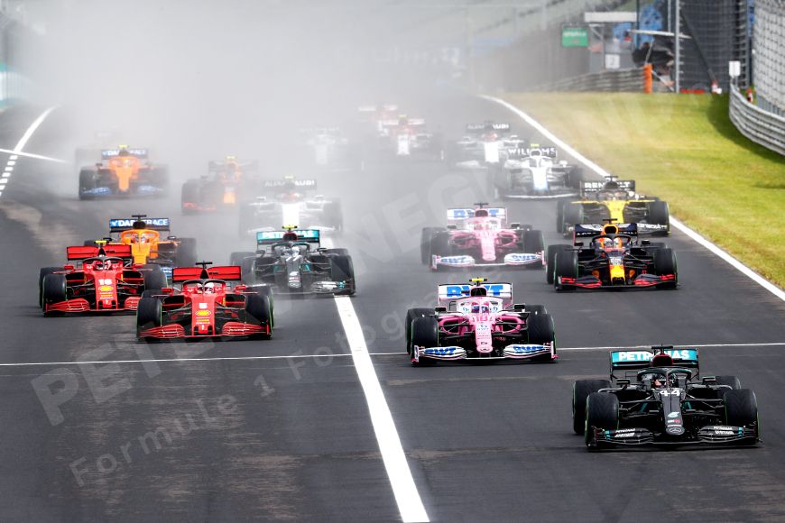 Lewis Hamilton Start GP Hongarije 2020 | De site vol ...